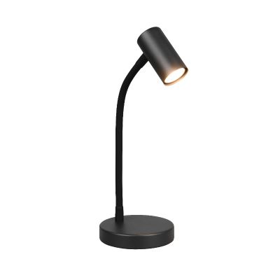 Sort bordlampe modern, Suradj, med brytare