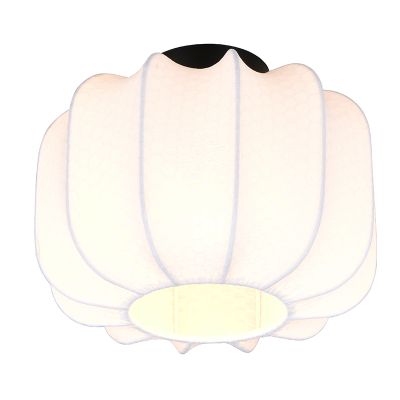 Hvid loftlampe modern, Metehan
