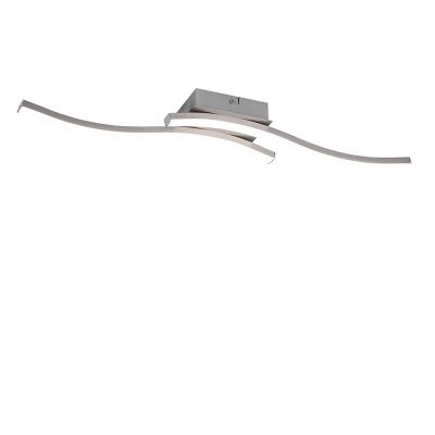 Nikkel loftlampe modern, Go, 5W, 4000K LED