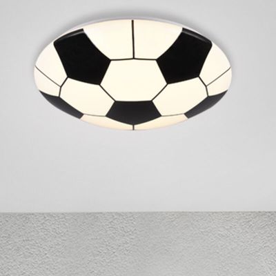 Hvid loftlampe til børneværelse modern, Fabiola, 12W, 3000K LED