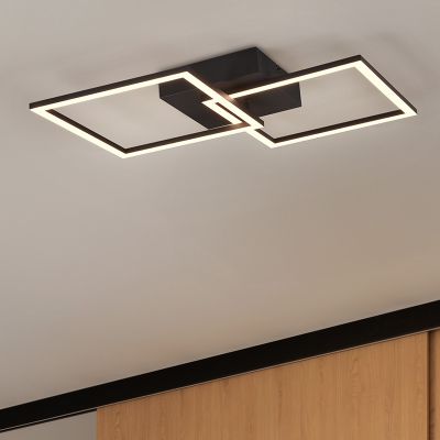 Sort plafond modern, Margaux, 20W, 3000K LED