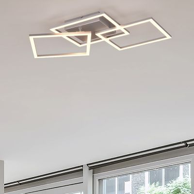 Krom plafond modern, Margaux, 31W, 3000K LED