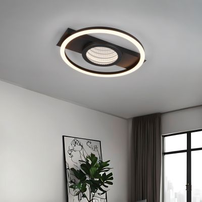 Sort loftlampe modern, Sandhia, 16W, 3000K LED
