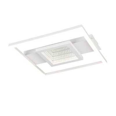 Hvid loftlampe modern, Sandhia, 16W, 4000K LED
