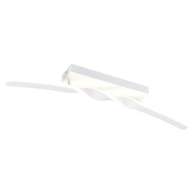 Hvid loftlampe design, Quirinus, 18W, 4000K LED