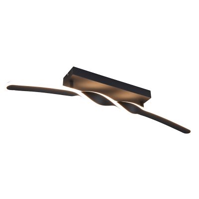 Sort loftlampe design, Quirinus, 18W, 4000K LED