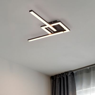 Sort loftlampe design, Mahad, 17W, 3000K LED