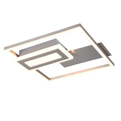 Nikkel plafond design, Shun, 22W, 3000K LED