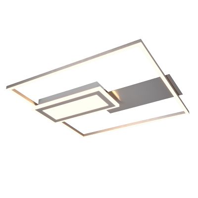 Nikkel plafond design, Shun, 32W, varm til kold hvid justerbar LED