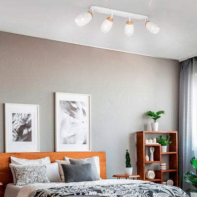 Hvid loftspot modern, Delana