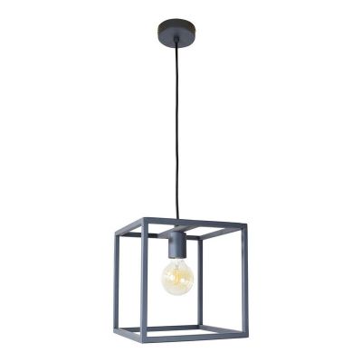 Industri pendler lampe grå, Redox