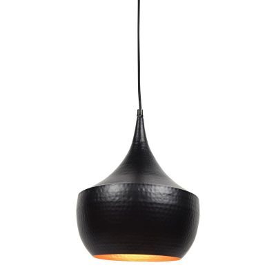 Industri pendler lampe sort, Fatehvir