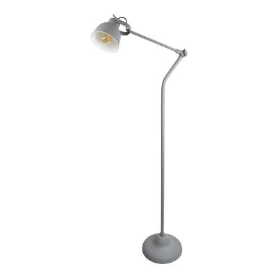 Industri gulv lampe grå, Redon, med brytare