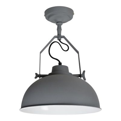 Industri plafond grå, Fellen