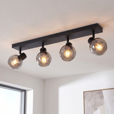 Modern loftspot grå, Avery