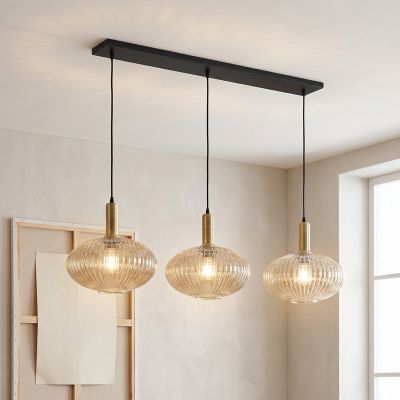 Design pendler lampe rav, Charlois
