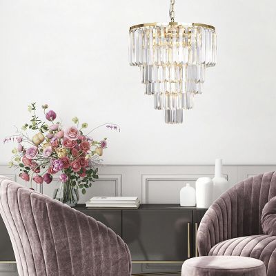 Design pendler lampe guld, Kajol