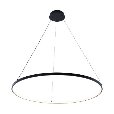 Design pendler lampe sort, Kubra, 36W, varm til kold hvid justerbar LED