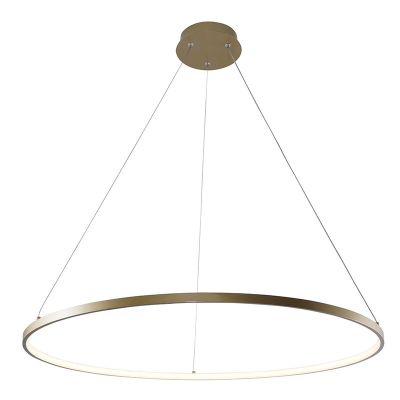 Design pendler lampe guld, Kubra, 36W, varm til kold hvid justerbar LED