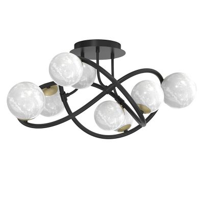 Modern loftlampe hvid, Moritz