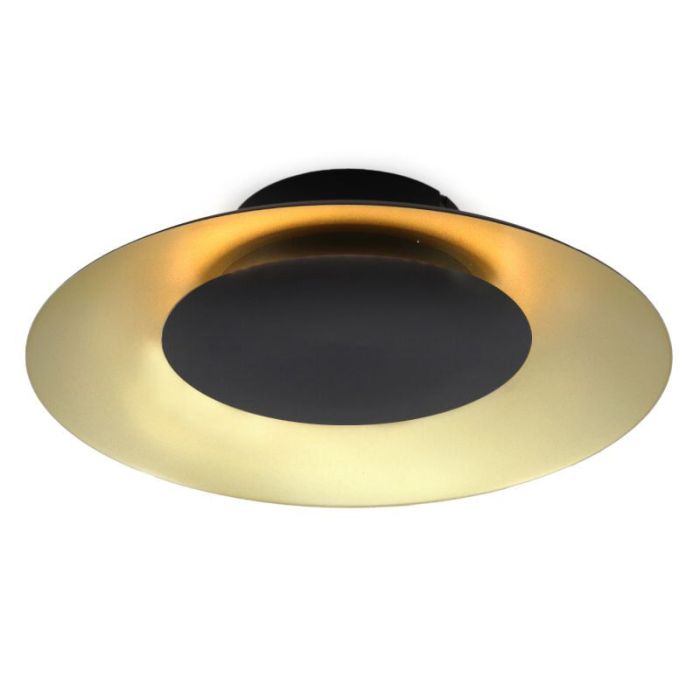 Modern plafond guld, Denyse, 15W, 3000K LED
