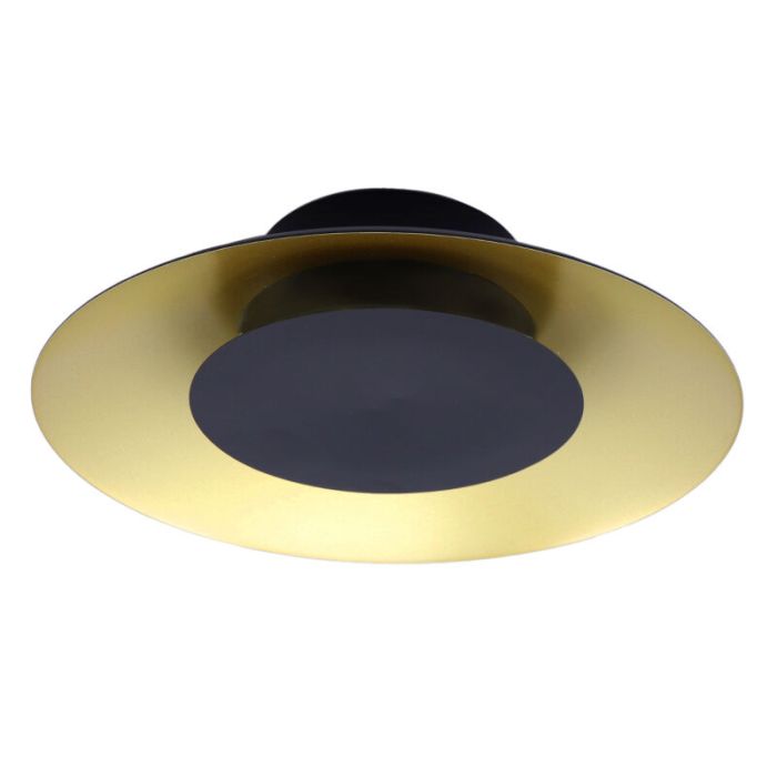 Modern plafond guld, Denyse, 15W, 3000K LED