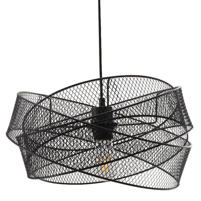 Industri pendler lampe sort, Diny