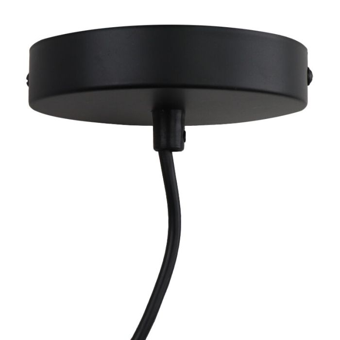 Industri pendler lampe sort, Diny