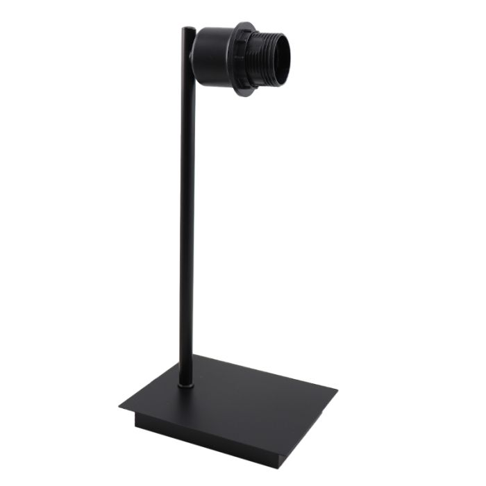 Aluminium bordlampe uden skærm sort, Rika