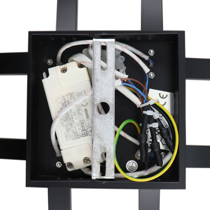 Modern loftlampe sort, Julian, 16W, 2700K LED, 3 trins lysdæmper