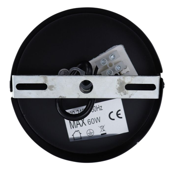 Industri pendler lampe sort, Frama