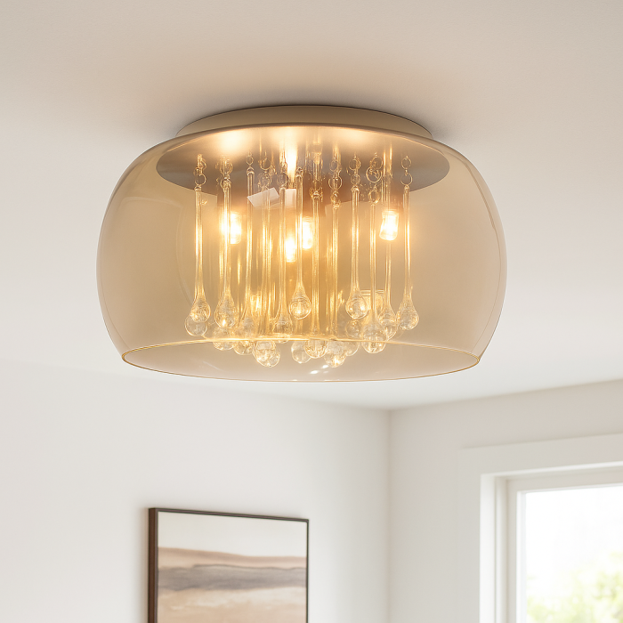 Design loftlampe rav, Lorenzo