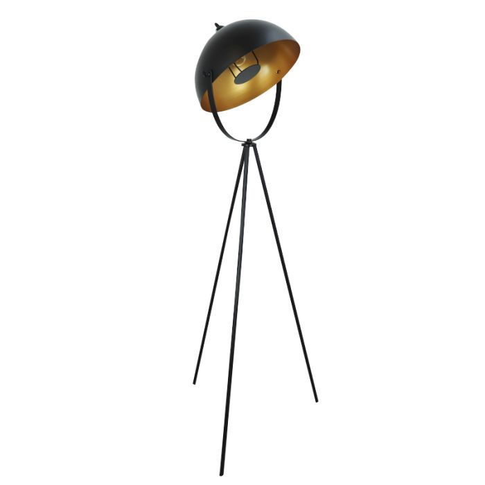 Modern gulv lampe guld, Brenna