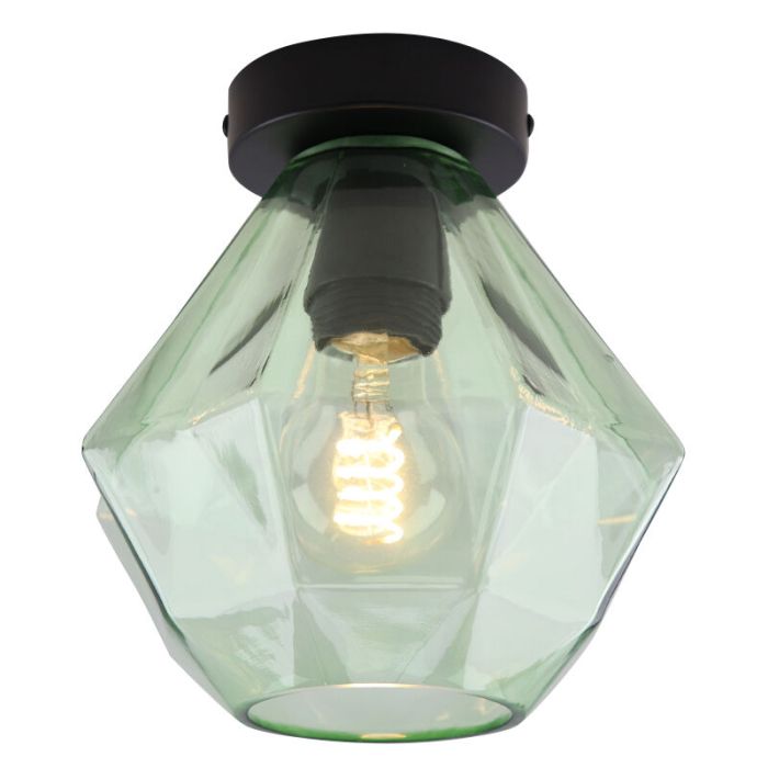 Retro loftlampe grøn, Anoek