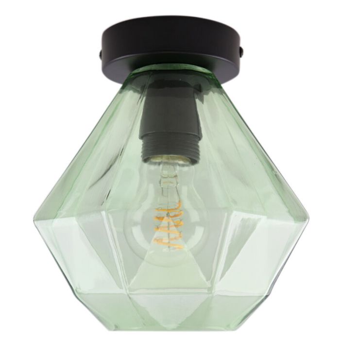 Retro loftlampe grøn, Anoek
