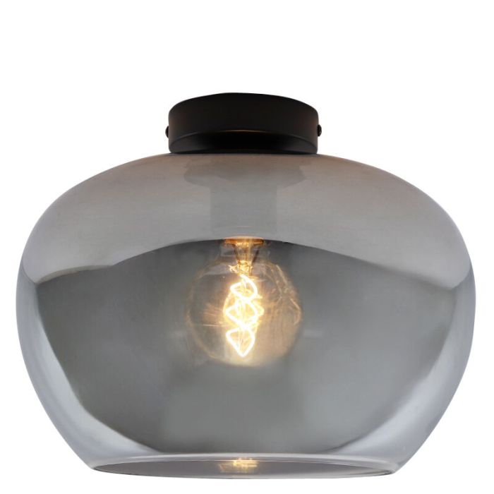 Design loftlampe grå, Vidro