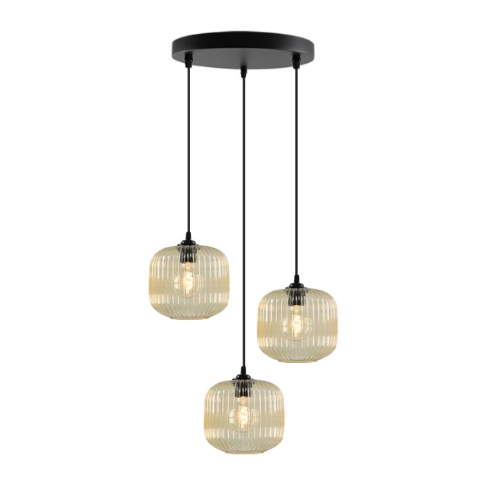Retro pendler lampe rav, Charlois