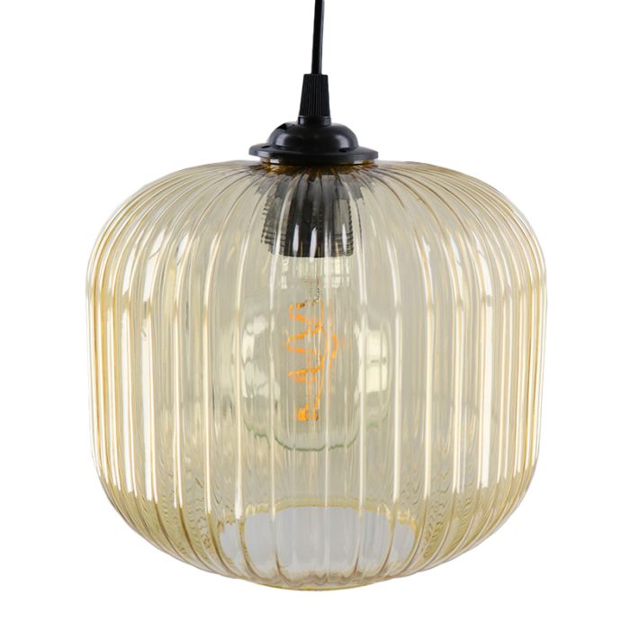 Retro pendler lampe rav, Charlois