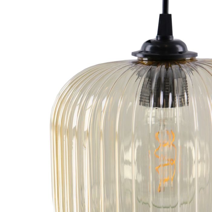 Retro pendler lampe rav, Charlois