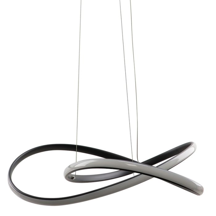 Design pendler lampe sort, Tanya, 21W, 2700K LED