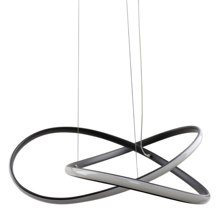 Design pendler lampe sort, Tanya, 21W, 2700K LED