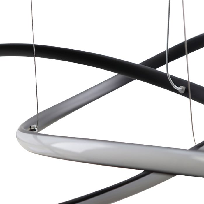 Design pendler lampe sort, Tanya, 21W, 2700K LED