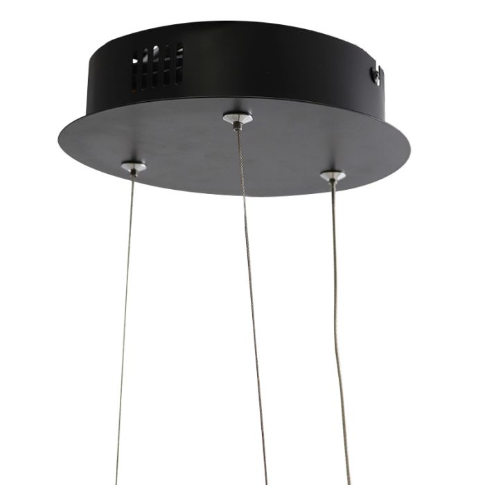 Design pendler lampe sort, Tanya, 21W, 2700K LED