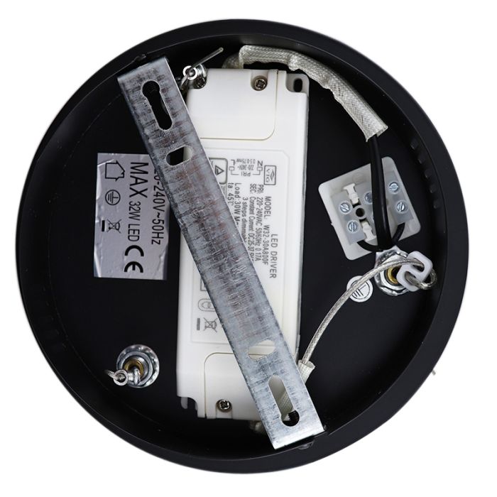 Design pendler lampe sort, Tanya, 21W, 2700K LED