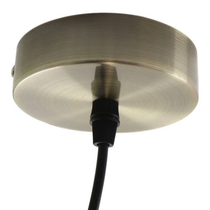 Retro pendler lampe grøn, Charlois