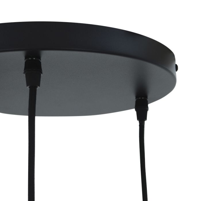 Design pendler lampe grå, Evito
