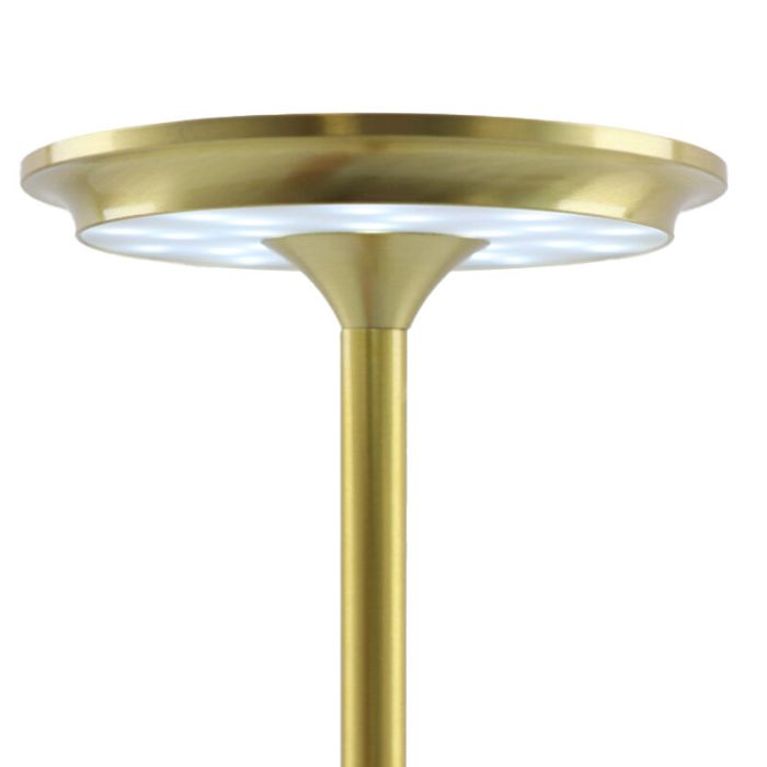 Modern genopladelige bordlampe guld, Arvind, 3W, varm til kold hvid justerbar LED, med brytare