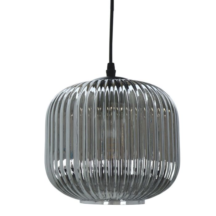Retro pendler lampe grå, Charlois
