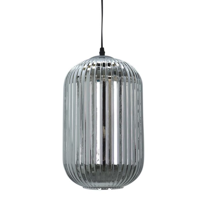 Retro pendler lampe grå, Charlois