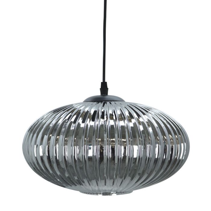 Retro pendler lampe grå, Charlois
